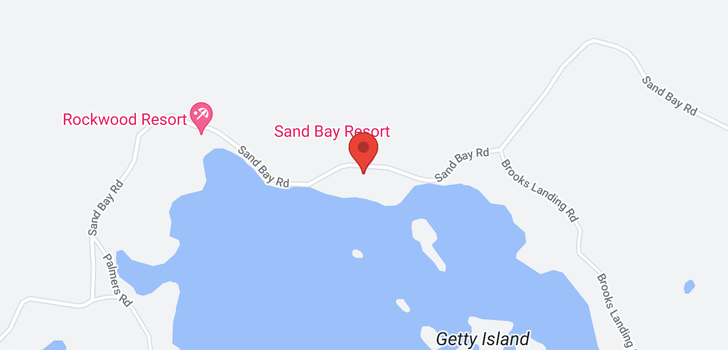 map of 3 SAND BAY ROAD